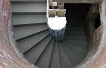 Изготовление входной лестницы из бетона