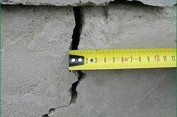 Трещины в бетонных конструкциях