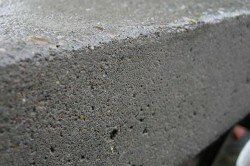 Образец готового бетона