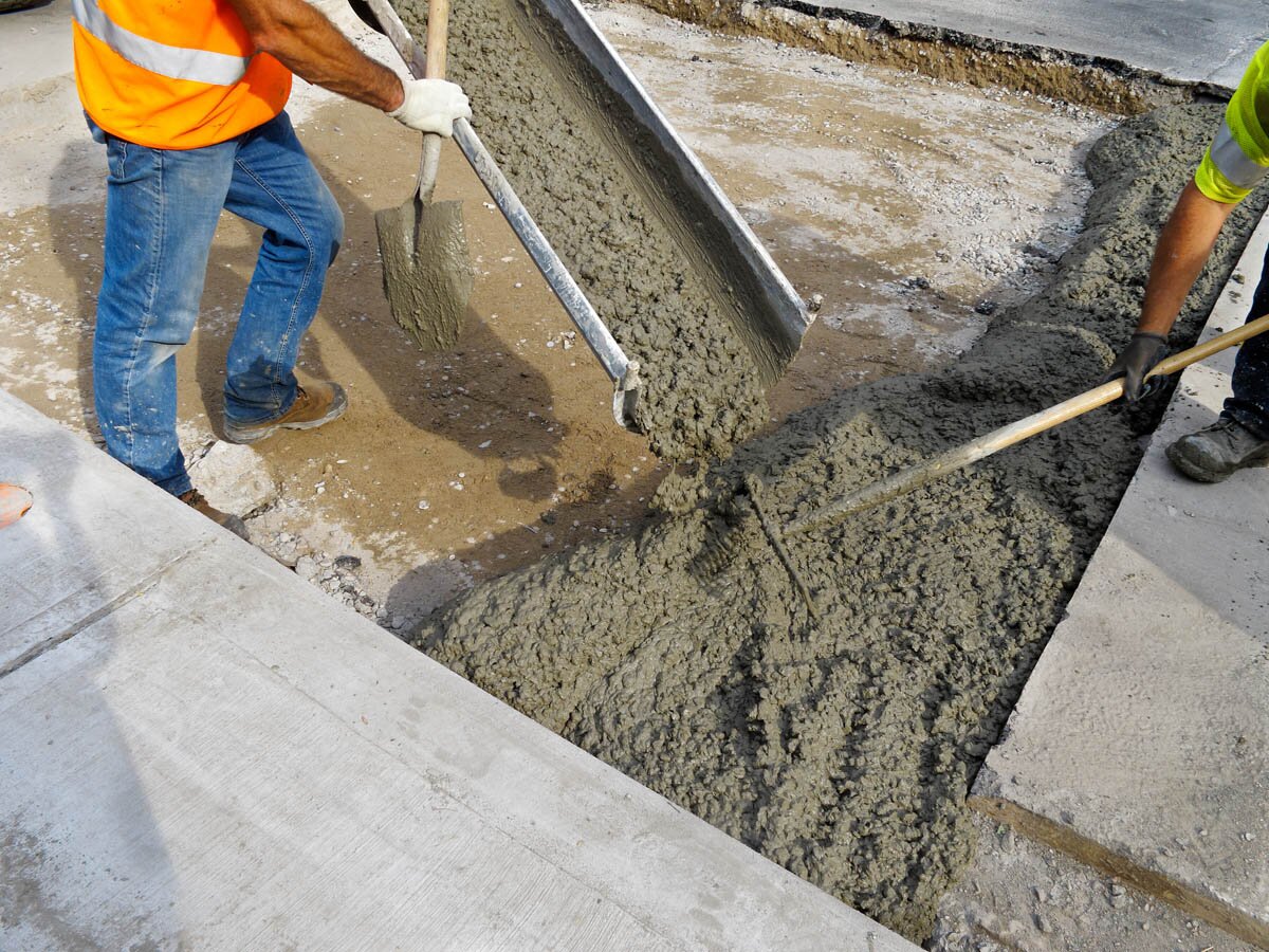 Большим спросом на строительном рынке пользуется бетон.